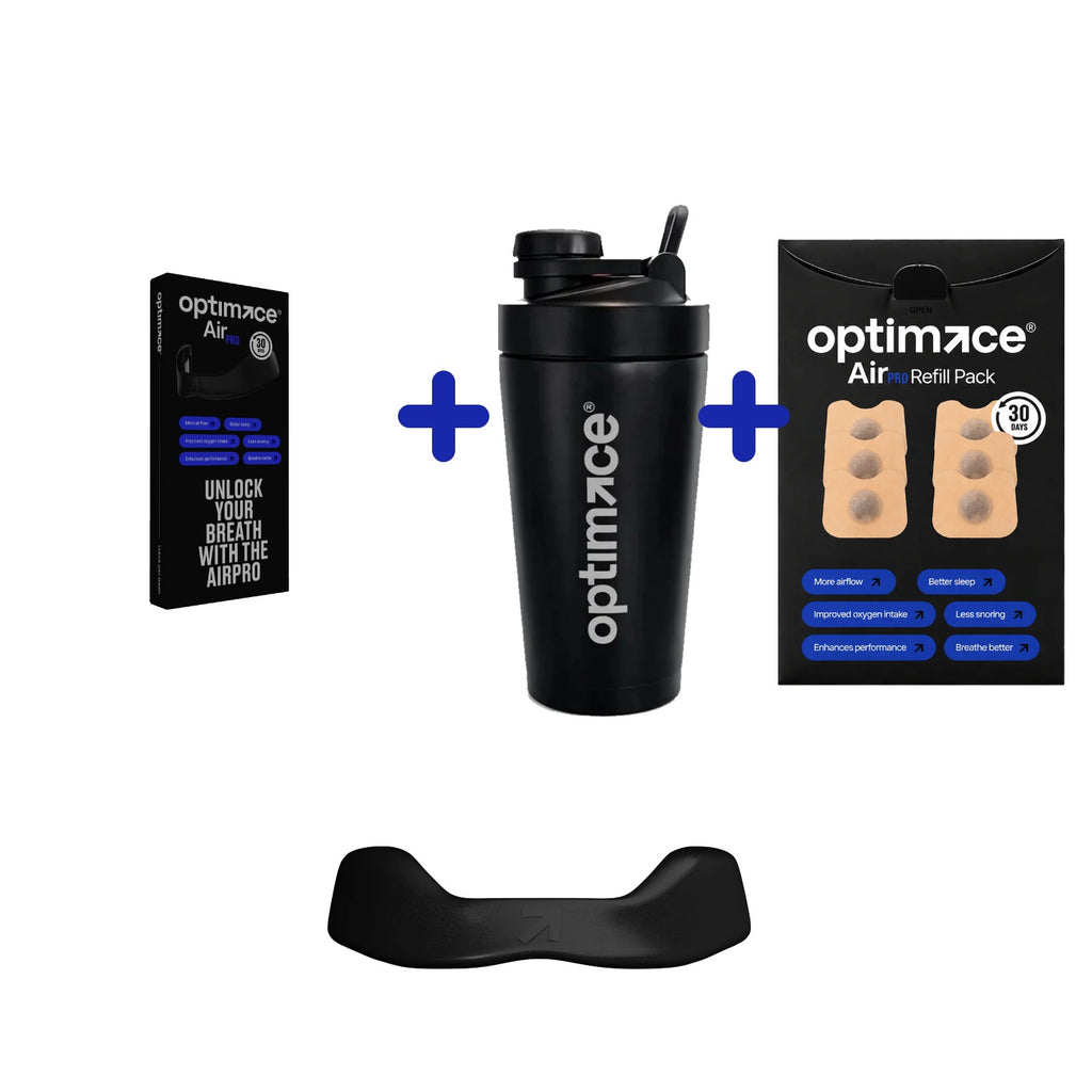 Athlete Bundel - AirPro Black + Refill + Thermo Shaker