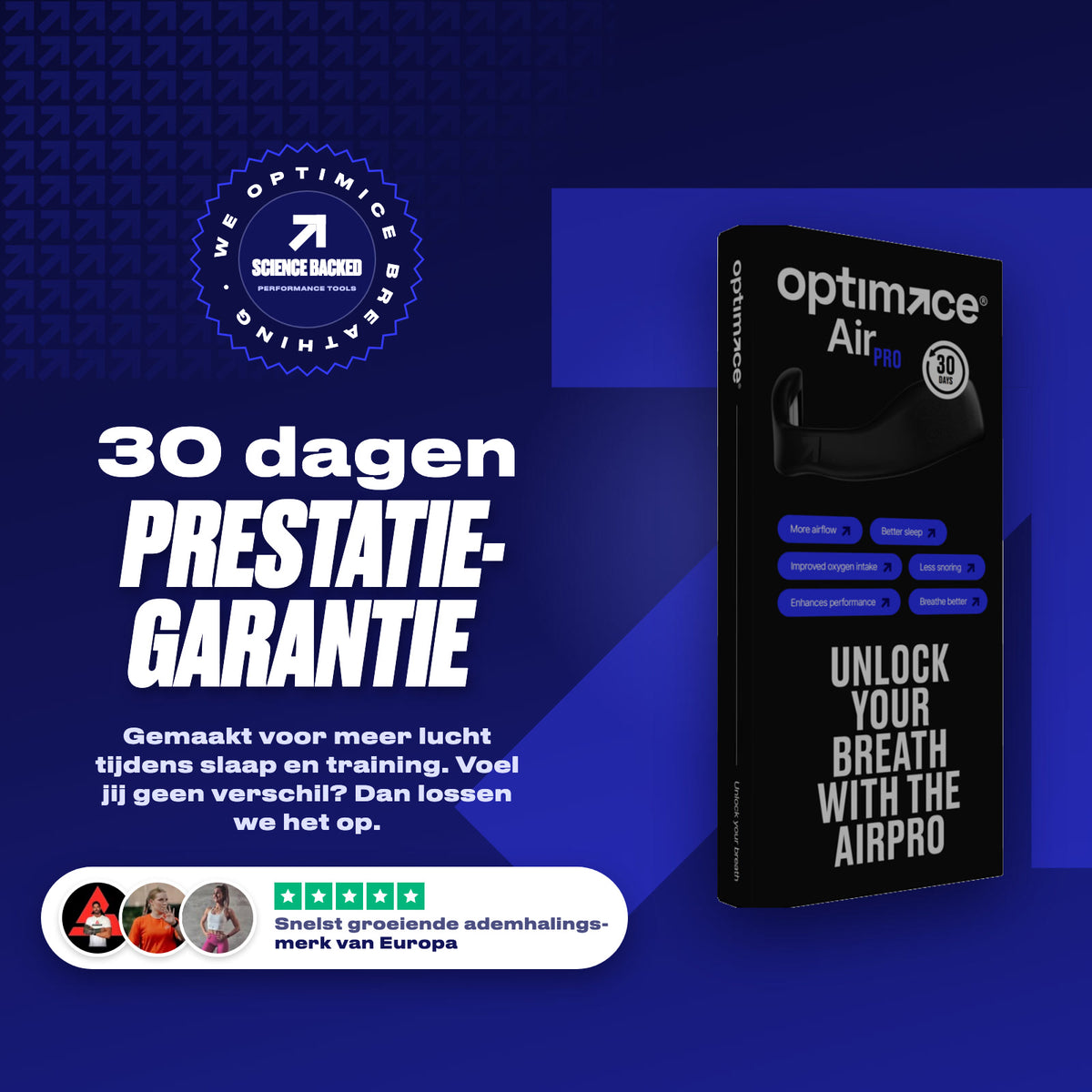 30 dagen prestatiegarantie #black