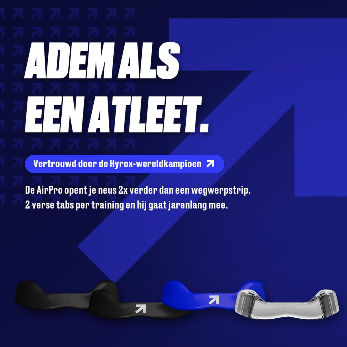 Adem als een atleet